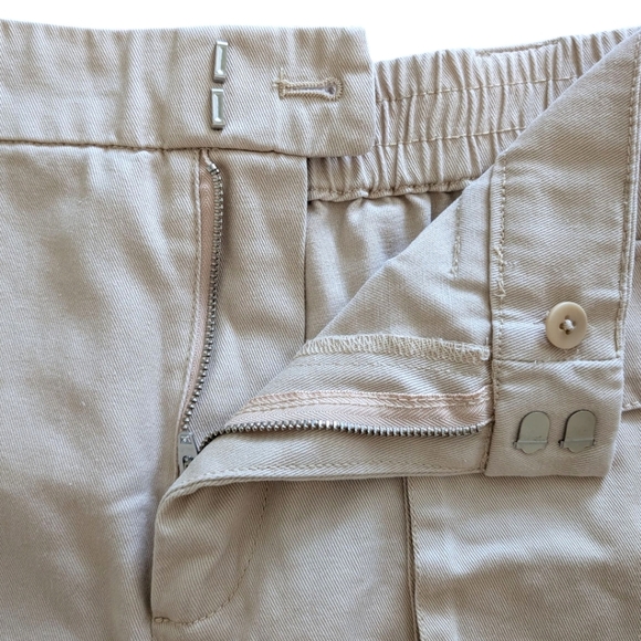 Aritzia TNA Cargo Unbelted 3" Short High-waisted Cargo Shorts Flax Beige Women M - Picture 11 of 11